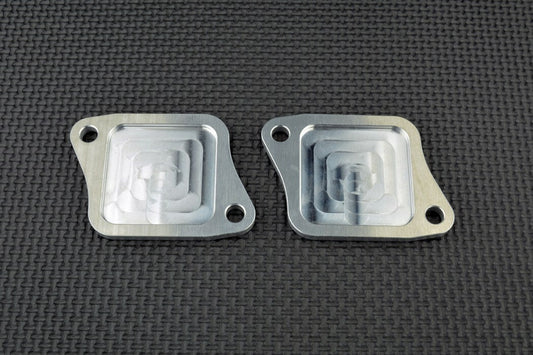 Suzuki GSX-R1000 K1 - K4 PAIR Block Off Plates AIS Delete GSXR 1000 2001 - 2004