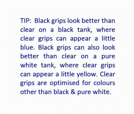 2015 - 2020 BMW S1000R Eazi-Grip PRO Tank Traction Pads - Clear