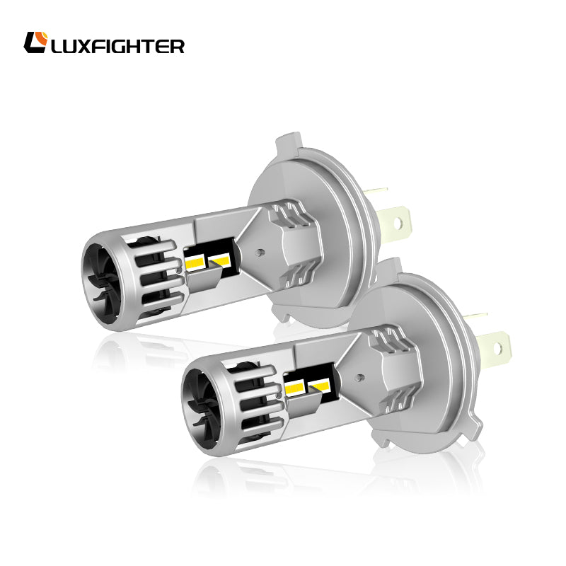 2 x H4 LED Headlight Bulbs DL650 DL1000 SV1000 TL1000S TL1000R AN400 GTR1400 FZ1
