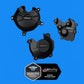 2013 + Kawasaki ZX6R 636 GB Racing Engine Cover Slider Protector Set ZX-6R ZX636