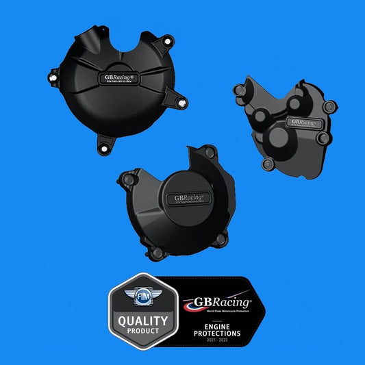 2013 + Kawasaki ZX6R 636 GB Racing Engine Cover Slider Protector Set ZX-6R ZX636