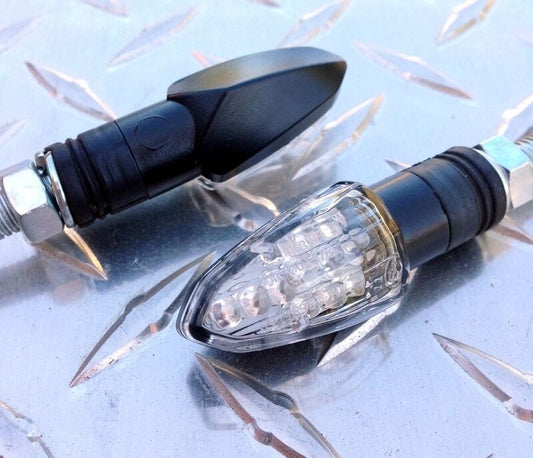 Mini Stalk LED Signals - 675R S1000RR 1000RR 899 959 1199 1299 RSV4R F4 H2 RC8