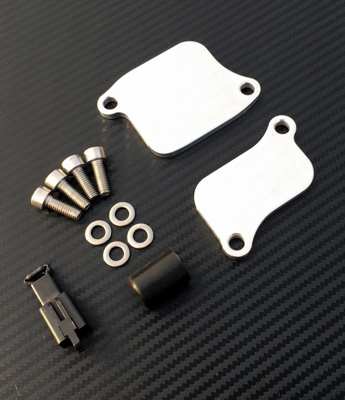 2006 - 2012 Triumph Daytona & Street Triple 675 675R SMOG Block-Off Plates AIS SAS Valve Delete Kit