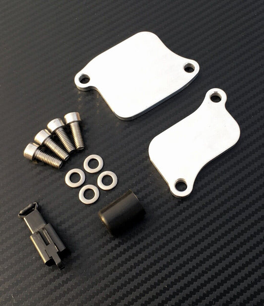 2006 - 2012 Triumph Daytona & Street Triple 675 675R SMOG Block-Off Plates AIS SAS Valve Delete Kit