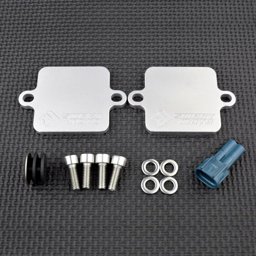 Kawasaki ZX-14 R SMOG Block Off Plates PAIR AIS SAS Valve Delete Kit ZX14 Ninja ZX14R