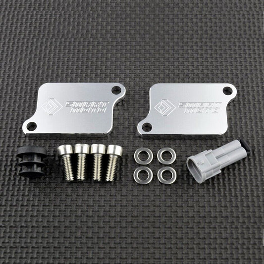 2011 - 2025 Kawasaki W800 SMOG Block Off Plates PAIR AIS SAS Valve Eliminator Kit