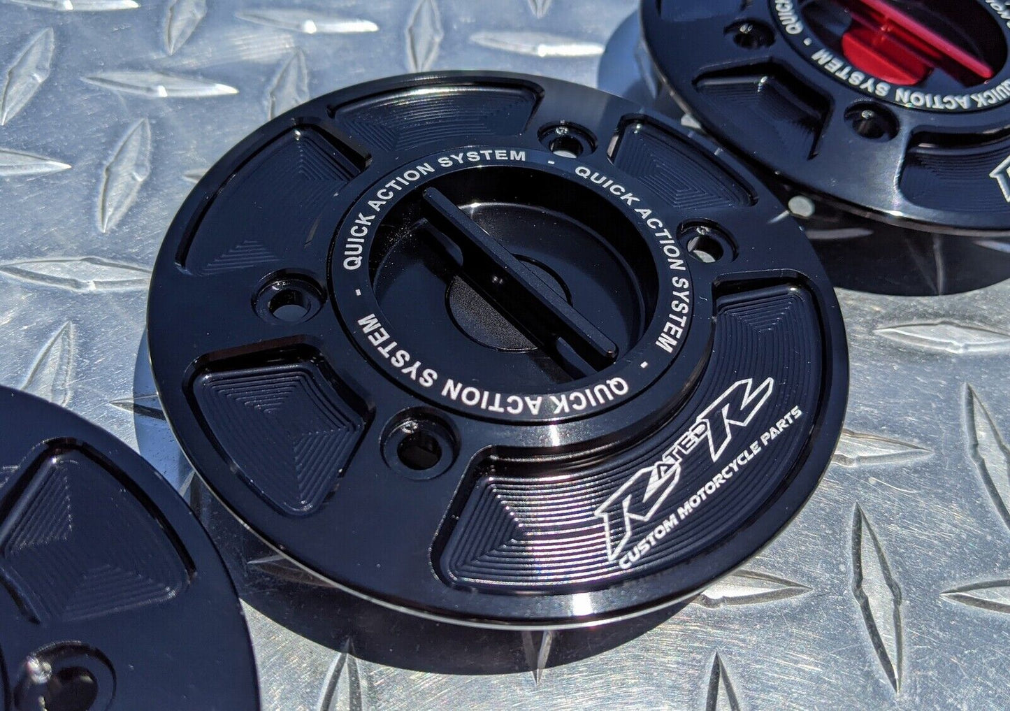 BMW Quick Release Fuel Gas Cap ~ S1000RR S1000R M1000RR M1000R HP4 R1200 K1600 F800 F700 R9T HP2 ~ Black