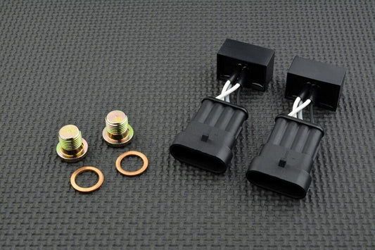 Euro5 O2 Sensor Eliminator Kit - Aprilia 2015 - 2020 RSV4 1000 Oxygen Lambda Delete