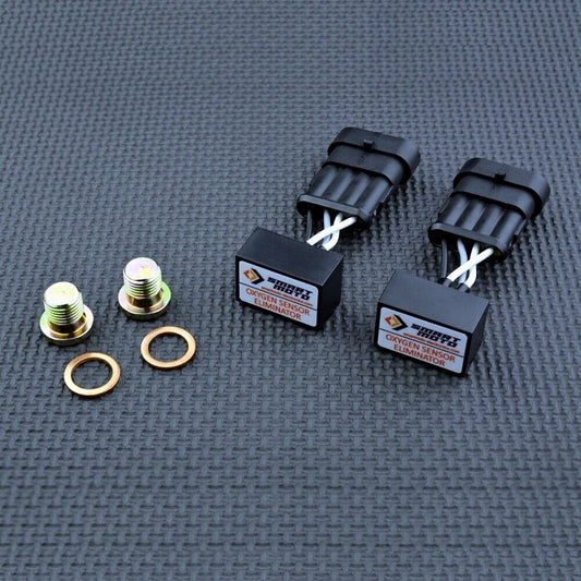 Euro5 O2 Sensor Eliminator Kit - Aprilia 2015 - 2020 RSV4 1000 Oxygen Lambda Delete