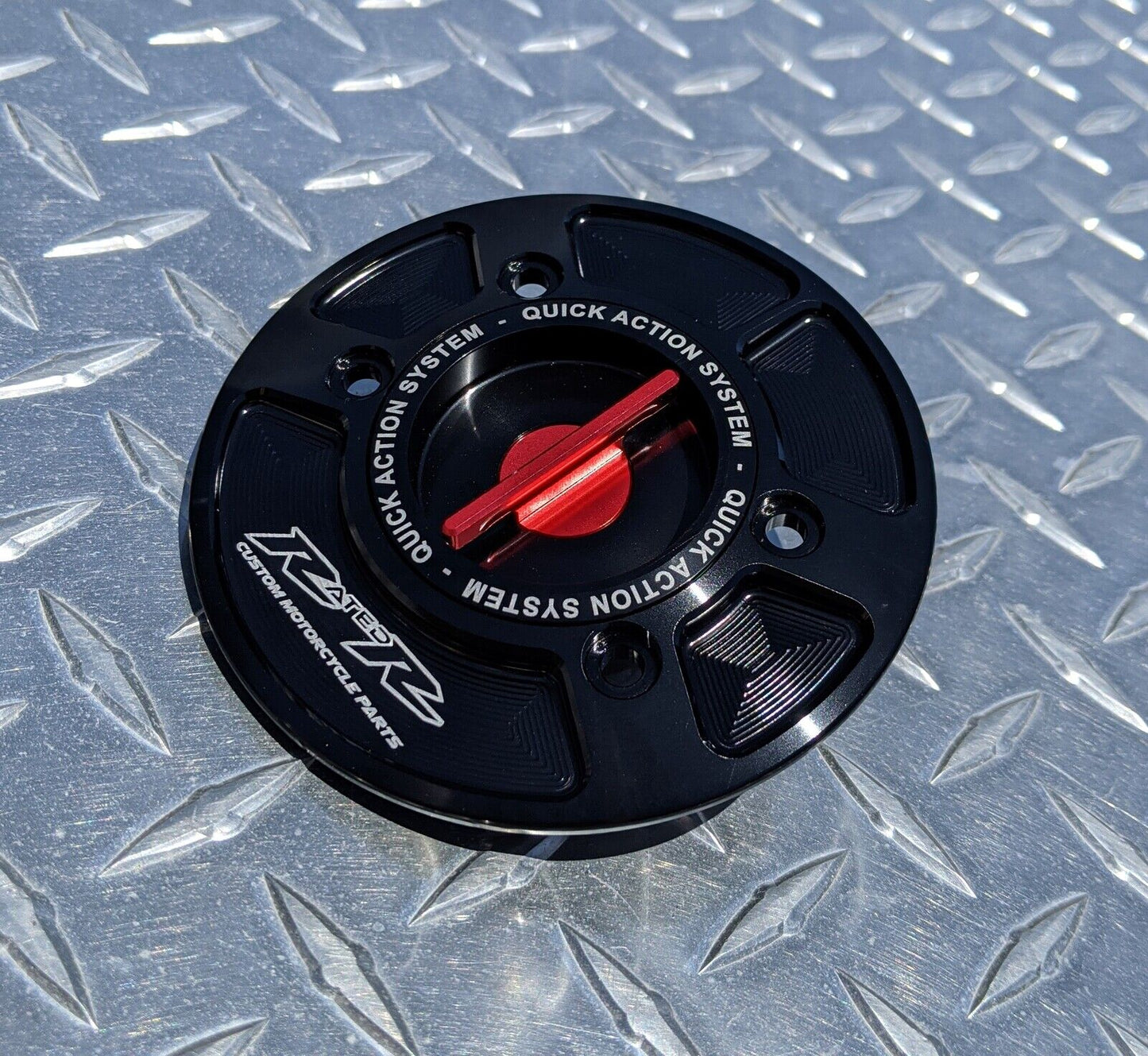 BMW Quick Release Fuel Gas Cap ~ S1000RR S1000R M1000RR M1000R HP4 R1200 K1600 F800 F700 R9T HP2 ~ Red