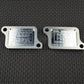 Kawasaki 1999 - 2006 W650 SMOG Block Off Plates PAIR Valve AIS Kit 2004 2005 650
