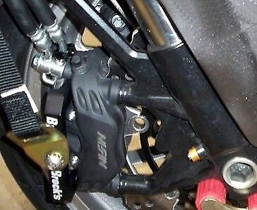 H2 ZH2 & ZX-14R SE Brock's Radial Caliper Lowering Strap Brackets H2R ZX14R ZX14