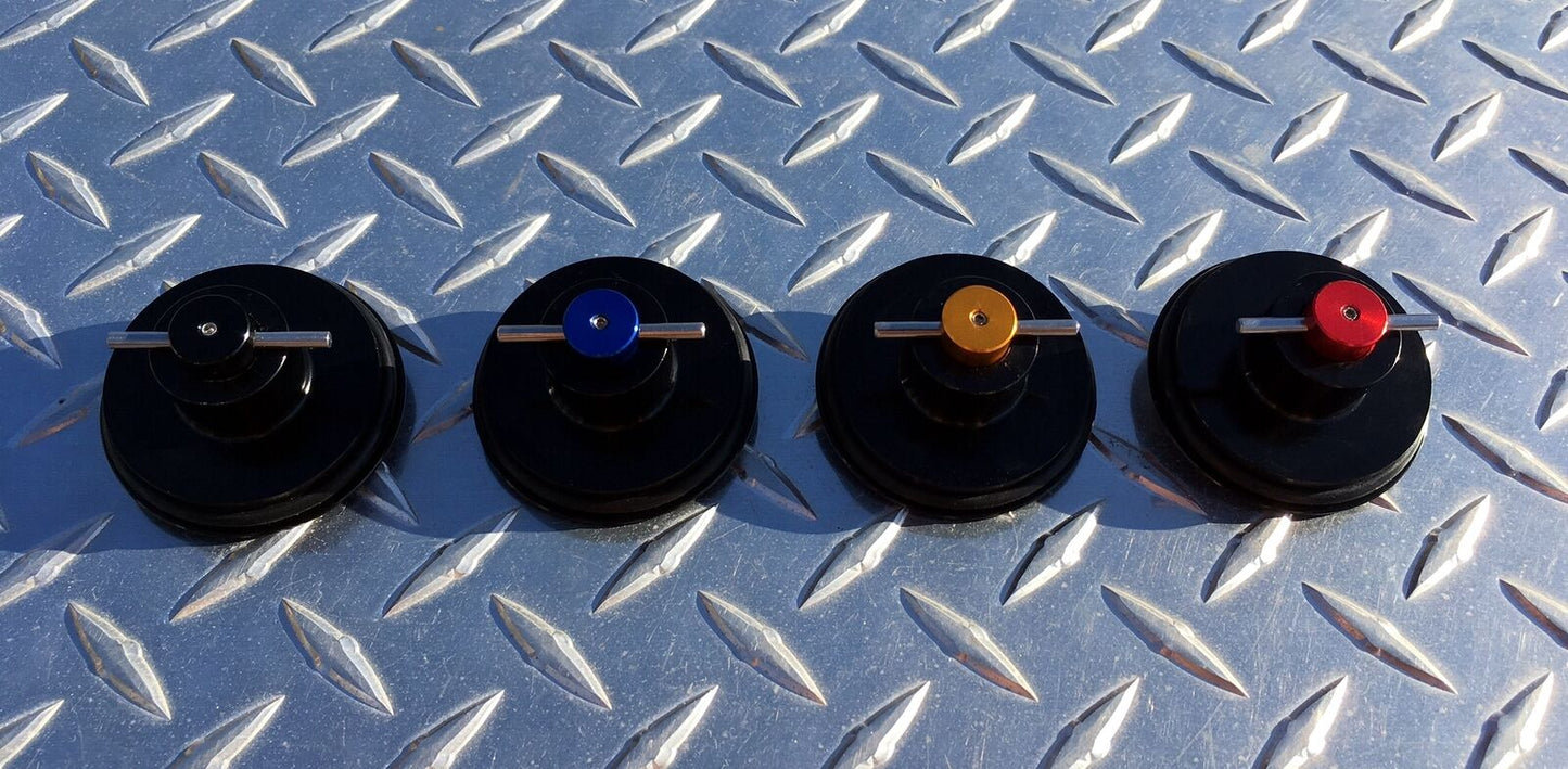 Suzuki Quick Release Fuel Gas Cap - GSXR 600 750 1000 SV650 SV1000 GSR750 GSXS1000 Hayabusa ~ Red