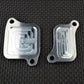 2013 + Triumph Daytona 660 675 675R 765 SMOG Block Off Plates PAIR Valve AIS SAS Delete