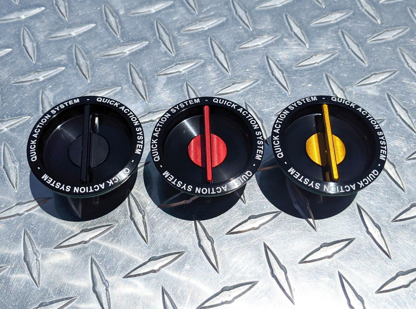 BMW Quick Release Fuel Gas Cap ~ S1000RR S1000R M1000RR M1000R HP4 HP2 R1200 K1600 F800 F700 R9T ~ Gold