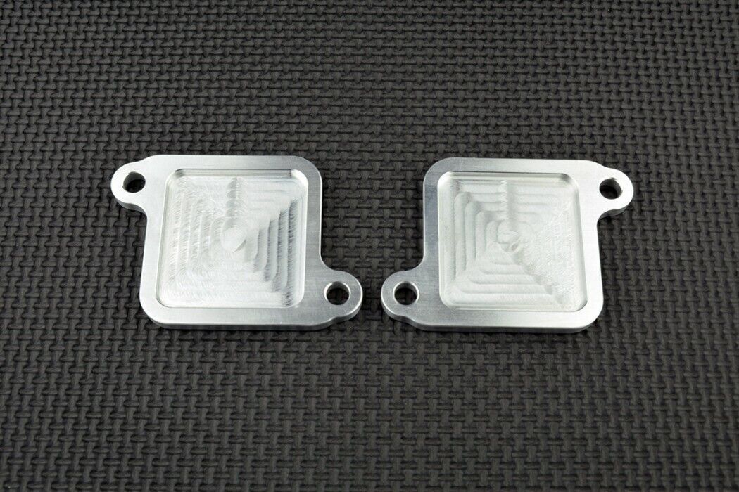 K9 - L6 Suzuki GSX-R1000 SMOG Block Off Plates PAIR Valve Eliminator 2009 - 2016 GSXR 1000