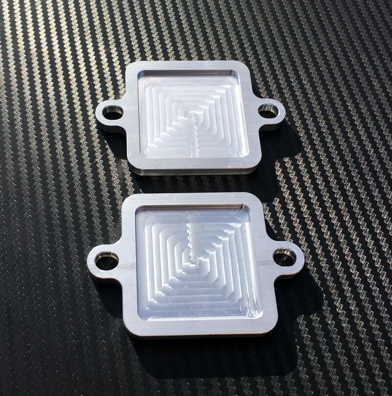 Kawasaki ZX10R ZX6R SMOG Block Off Plates PAIR AIS SAS Valve Eliminator Kit ZX6 ZX10