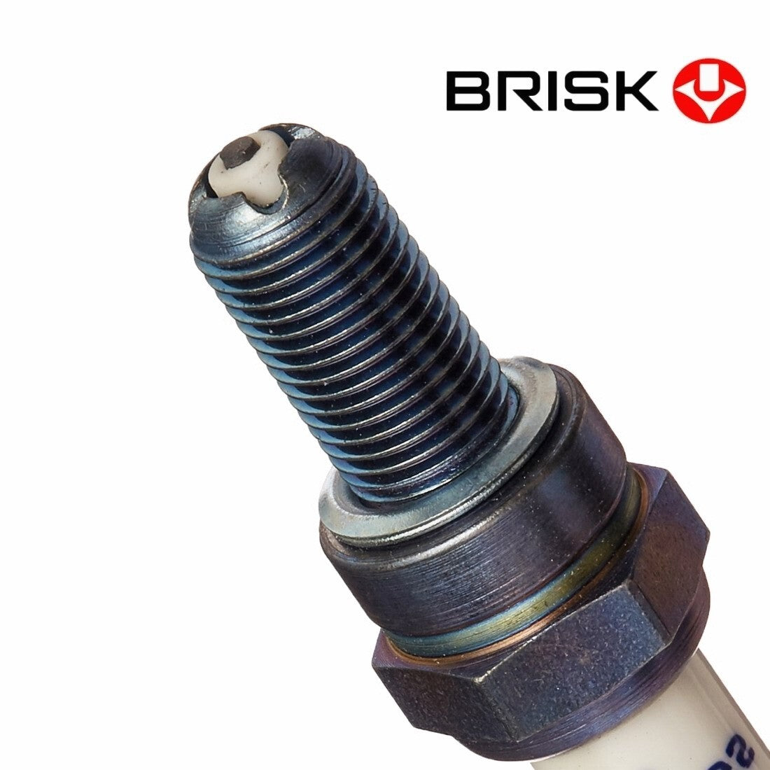 4 x BRISK Performance Spark Plugs - YAMAHA R1 R6 FZ6 FZ6R FZ1 FZ8 VMAX WR250 CR9
