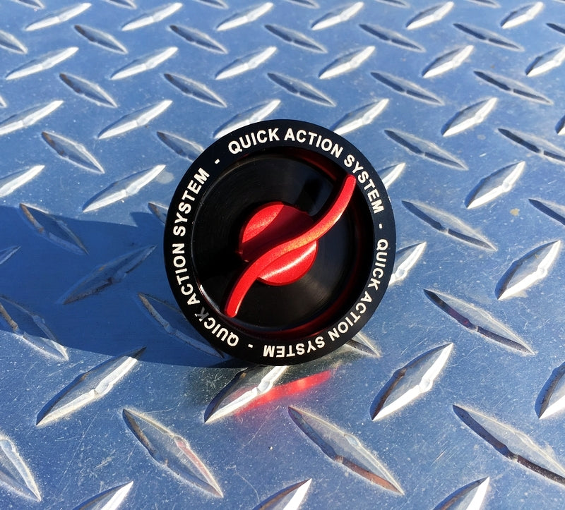 Honda Quick Release Fuel Gas Cap CBR 600RR 900RR 1000RR CB1000R 929 F4 F4i RC51 VTR 1100XX ~ Red