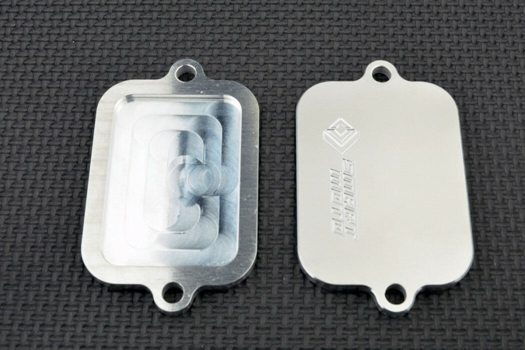2000 - 2003 Kawasaki ZX12R SMOG Blanking Plates PAIR AIS SAS Valve Delete Kit ZX-12R