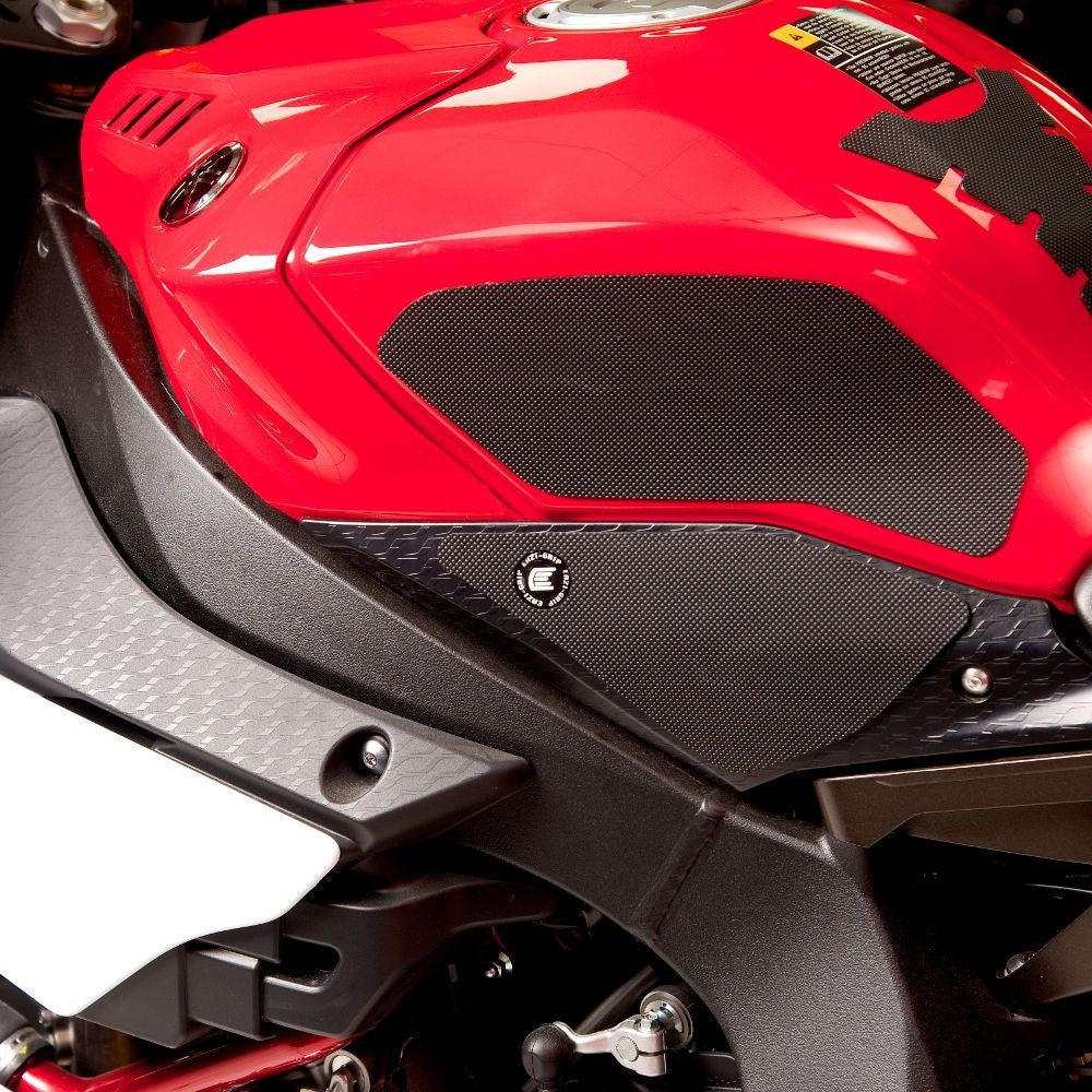 2015-2019 Yamaha R1 Eazi-Grip PRO Tank Grips Traction Pads YZF-R1 R1M R1S Black