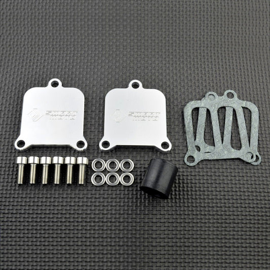 2019 + BMW S1000RR 2020 + M1000RR SMOG Block Off Plates PAIR AIS Eliminator Kit