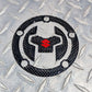 Real Carbon Fuel / Gas Cap Pad - 2018 + SV650 V-STROM 650 1000 1050 XT X DL DE