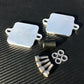 Yamaha R6 FZ6 FZ6R XJ6S FZ8 FZ1 AIS SAS Block Off Plates PAIR Valve Delete Kit