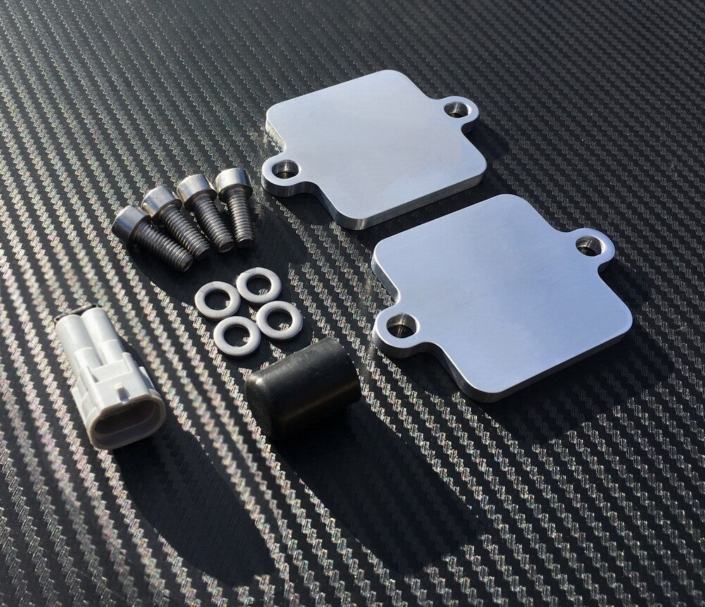 Kawasaki Versys 1000 1100 S SE AIS SAS Block Off Plates PAIR Valve Delete Kit