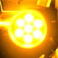 AMBER Raptor LED Shift Light R1 GSXR TL1000 HAYABUSA 1400 ZX10 ZX12 ZX14 CBR RC51 VROD
