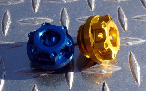 BLUE Yamaha Oil Filler Cap R1 R7 R6 R3 FZ1 FZ8 FZ6 XJ6S XSR700 XJR1200 FJR1300 MT03 MT-07 MT-10 Tenere 700 1200 Tracer 7