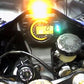 AMBER Raptor LED Shift Light R1 GSXR TL1000 HAYABUSA 1400 ZX10 ZX12 ZX14 CBR RC51 VROD