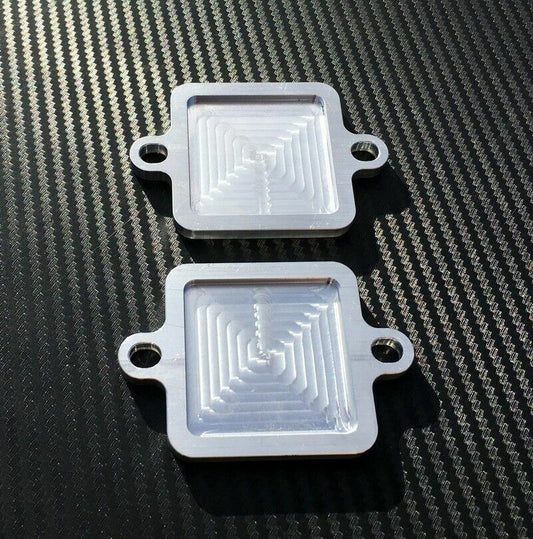 Yamaha R6 FZ6 FZ6R XJ6S FZ8 FZ1 AIS SAS Block Off Plates PAIR Valve Delete Kit