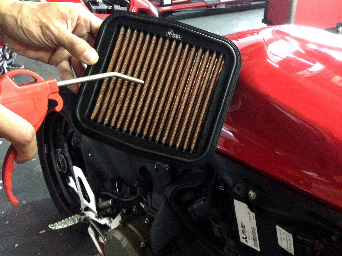 SPRINT P08 Air Filter - Triumph 2024 + Daytona 660 Airfilter SM280S