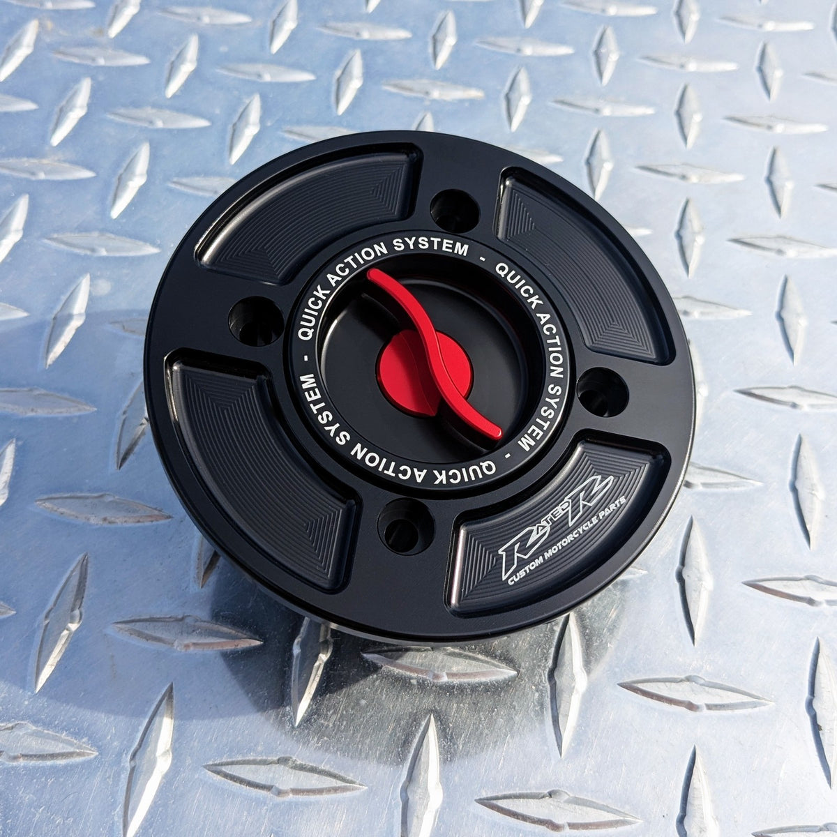 Ducati Red Quick Fuel Gas Cap STREETFIGHTER V4 V2 848 1098 / S & SCRAMBLER 1100