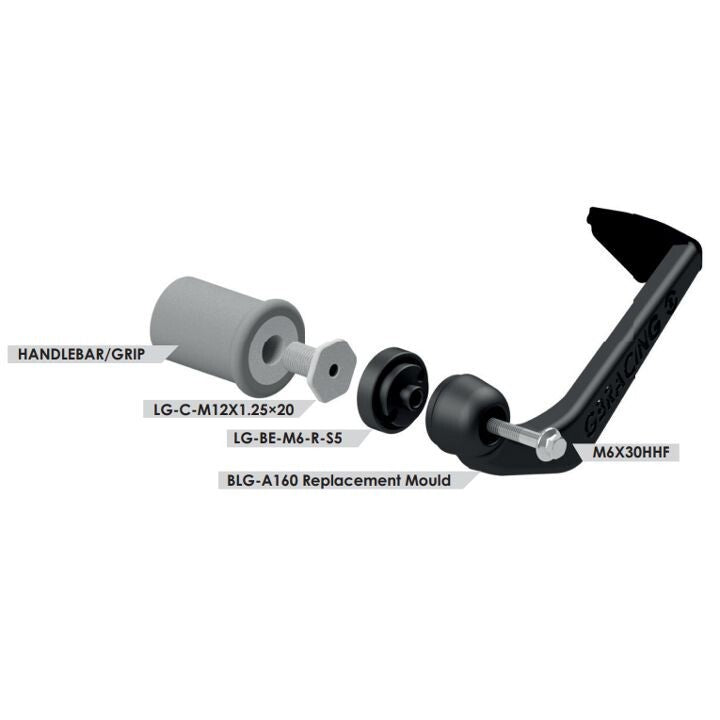 GBRacing Lever Guard - Suzuki 2026 + GSX-8T GSX-8TT Brake Protector GB Racing