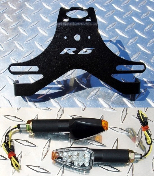 2006 - 2020 Yamaha R6 Fender Eliminator + LED Turn Signals Kit