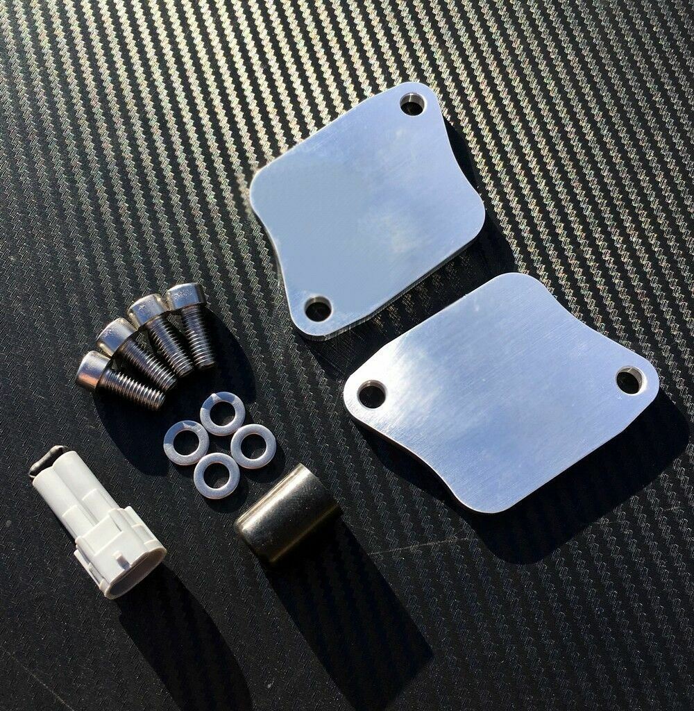 Suzuki 2017 + GSX-R1000 PAIR Block Off Plates SAS AIS Valve Delete GSXR 1000 / R