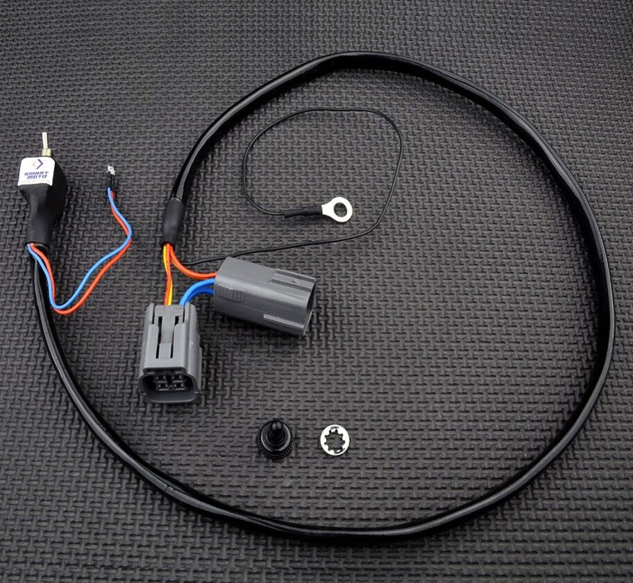 Manual Radiator Fan Switch Kawasaki ZX4R RR ZX6 ZX6R ZX10 ZX10R H2 H2R H2SX ZH2