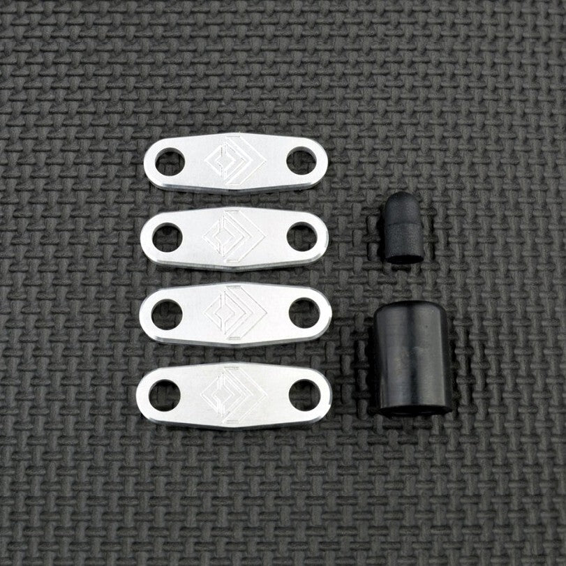 Suzuki 1999-2001 Hayabusa SMOG Block Off Plates PAIR Valve Eliminator Kit Gen 1