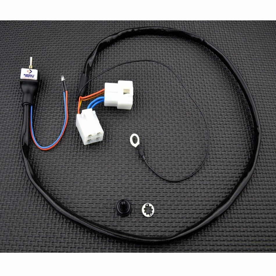 Manual Radiator Fan Switch 2016 - 2025 Kawasaki ZX10R ZX-10R & 2021 + KLR650 KLR