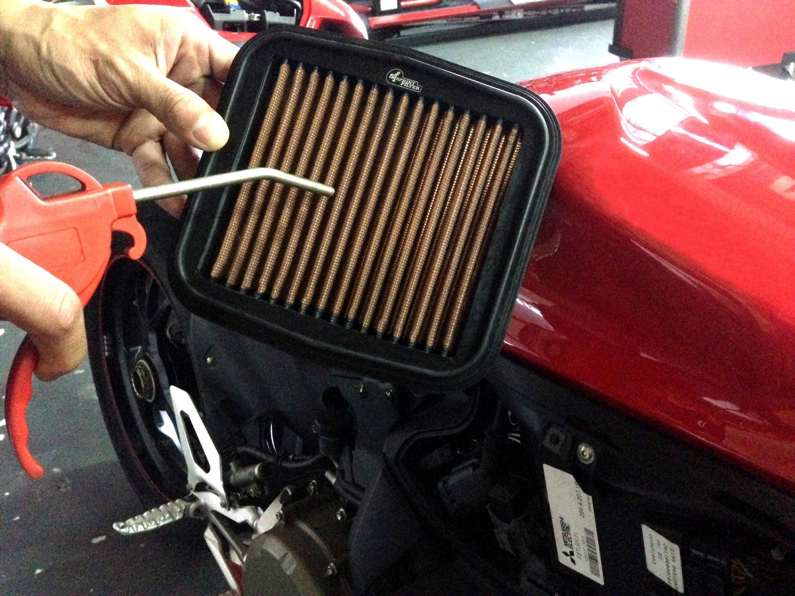 SPRINT P08 Air Filter - DUCATI 2025 + Panigale V2 & Multistrada V2 V2S - PM279S