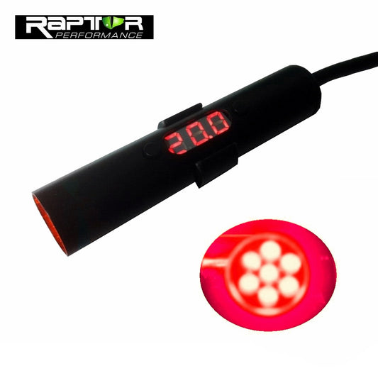 RED Raptor LED Shift Light R1 GSXR HAYABUSA 1400 ZX10R ZX12 ZX14R CBR RC51 VRod - Red
