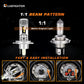 2 x H4 LED Headlight Bulbs DL650 DL1000 SV1000 TL1000S TL1000R AN400 GTR1400 FZ1